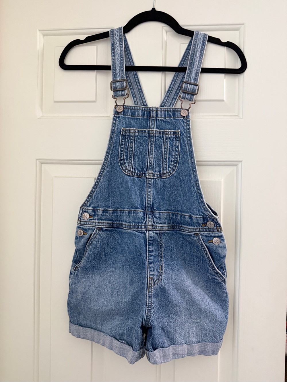 Cat & Jack Short Denim Overalls